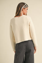 Load image into Gallery viewer, Beige Tie Front Cardi
