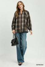 Load image into Gallery viewer, Espresso Plaid Top
