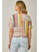 Load image into Gallery viewer, Mystree Mixed Stripe Tee
