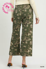 Load image into Gallery viewer, Olive Floral Pants
