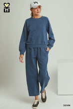 Load image into Gallery viewer, Washed Denim Pullover
