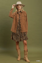 Load image into Gallery viewer, Scalloped Camel Jacket
