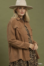 Load image into Gallery viewer, Scalloped Camel Jacket
