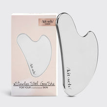 Load image into Gallery viewer, Kitsch Stainless Steel Gua Sha
