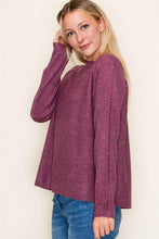 Load image into Gallery viewer, Raspberry Textured Sweater
