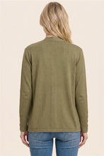 Load image into Gallery viewer, Matcha Button Cuff Cardigan
