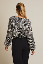 Load image into Gallery viewer, B+W Abstract Bodysuit
