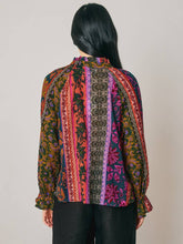Load image into Gallery viewer, Pine Forest Paisley Blouse
