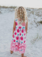 Load image into Gallery viewer, Rose Ruffle Dress  - Kids

