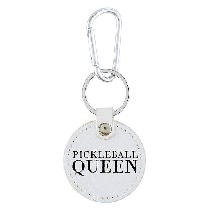 Pickleball Queen Keychain