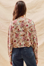 Load image into Gallery viewer, Clay Rose Floral Cardi
