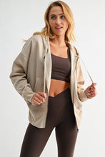 Load image into Gallery viewer, Mono B Natural Tapered Hoodie
