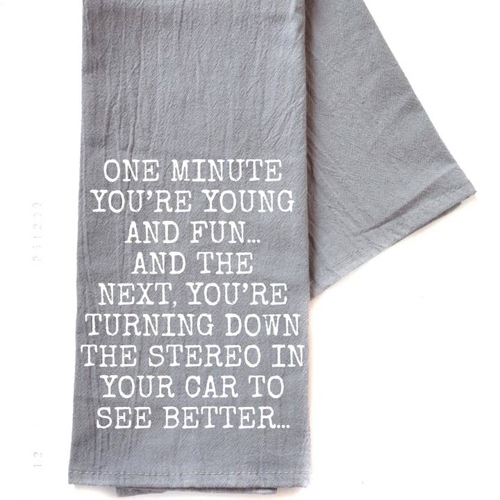 One Minute Tea Towel