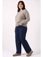 Load image into Gallery viewer, Heather Polka Dot Sweater - Plus
