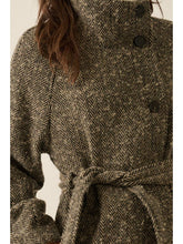 Load image into Gallery viewer, Black Herringbone Jacket
