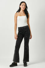 Load image into Gallery viewer, Black Corduroy Flare Pants
