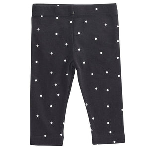 Polka Dot Baby Bow Leggings