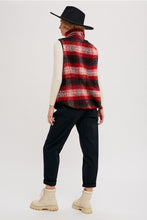 Load image into Gallery viewer, Red Plaid Vest
