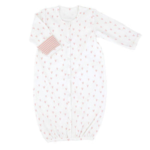 Pink Heart Baby Gown
