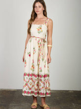 Load image into Gallery viewer, Cream Floral Dress
