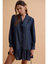 Load image into Gallery viewer, Midnight Belted Mini Dress
