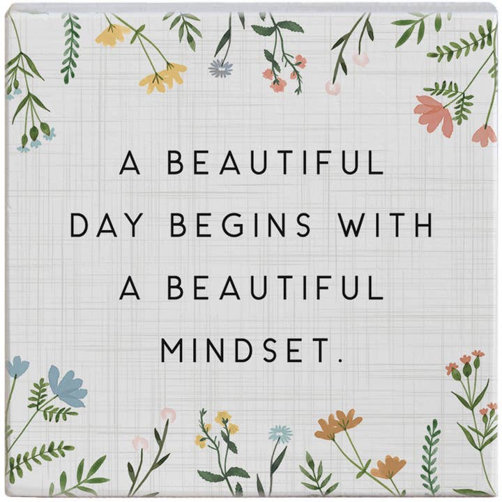 Beautiful Mindset Sign