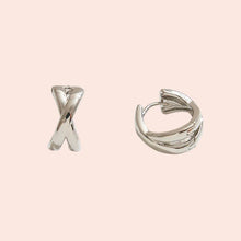 Load image into Gallery viewer, Criss-Cross Hoops
