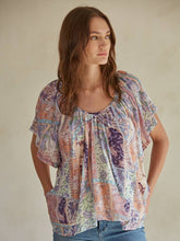 Load image into Gallery viewer, By Together Coral Patchwork Top
