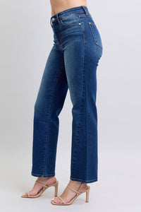 JB Carrie Side Seam Straight Denim