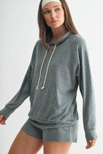 Load image into Gallery viewer, Midnight Brushed Hacci Hoodie
