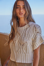Load image into Gallery viewer, Cali Taupe Crochet Top
