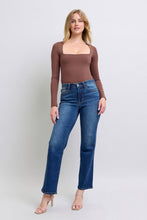 Load image into Gallery viewer, JB Carrie Side Seam Straight Denim
