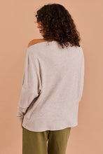 Load image into Gallery viewer, Gilli Oatmeal Slouchy Top
