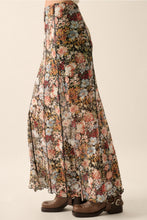 Load image into Gallery viewer, Floral Inverted Seam Skirt
