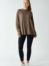 Load image into Gallery viewer, Pima Cotton Mock Neck Top
