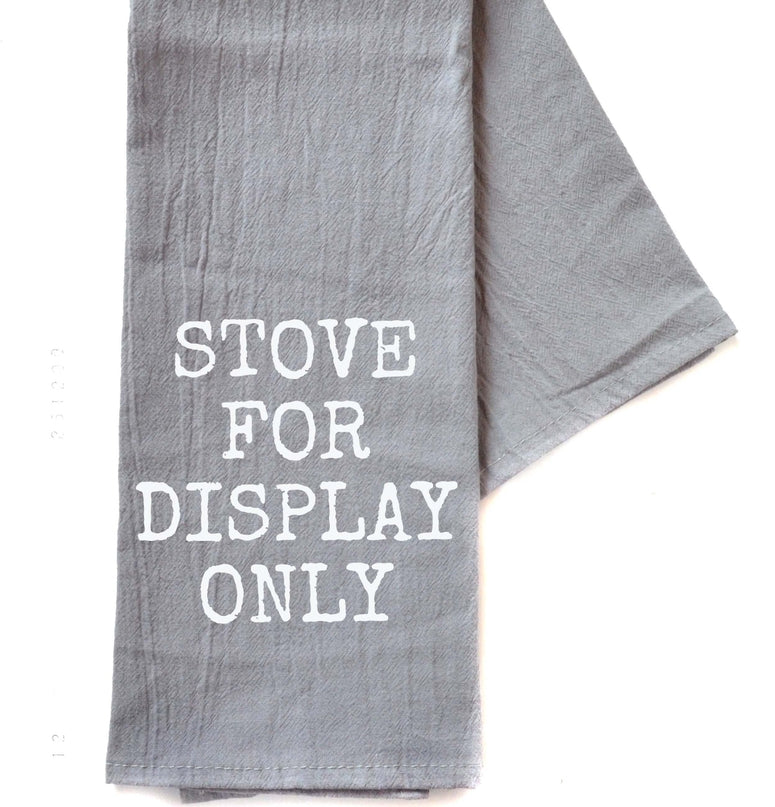 Stove for Display Tea Towel