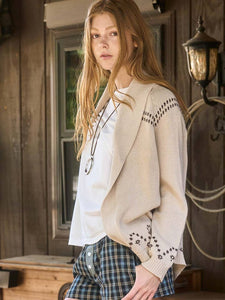 Western Horse Cardigan