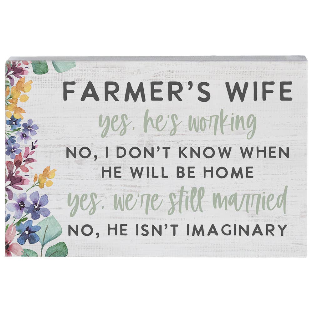 Farmer's Wife Sign