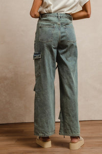 Tied Bow Denim