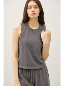 Charcoal Washed Tank