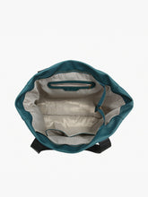 Load image into Gallery viewer, Black Lydia Drawstring Tote
