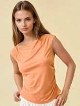 Load image into Gallery viewer, Cantaloupe Cap Sleeve Top
