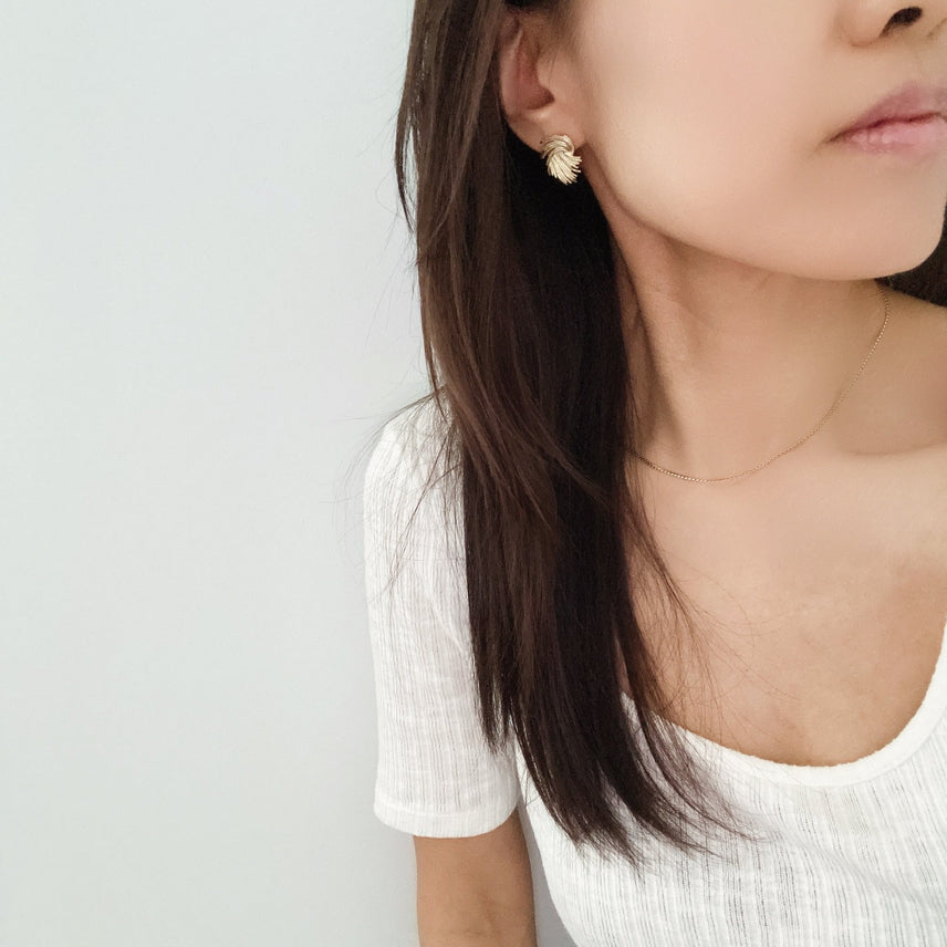 Gold Fringe Earrings