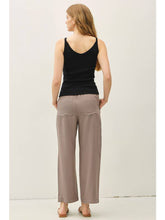 Load image into Gallery viewer, Taupe Wide Tencel Pants
