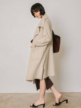 Load image into Gallery viewer, Oatmeal Draped Cardigan
