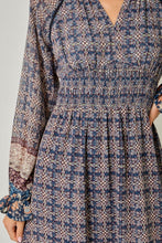 Load image into Gallery viewer, Boho Smocked Waist Dress
