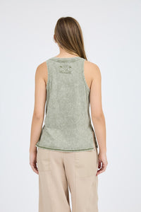 Olive Henley Tank