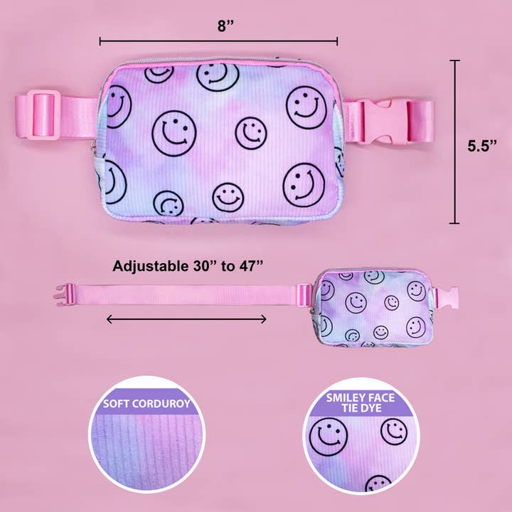 Tie dye belt bag hotsell