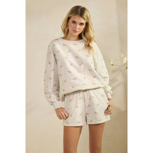 Load image into Gallery viewer, Grey Dog Print Sweatshirt
