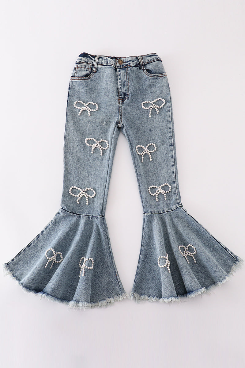 【PORTERNA】Ovid Flared Jeans Noah Flared Jeans in Medium Wash | Altar'd State